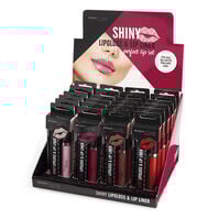 Shiny Lipgloss & Lip Liner  2ud.-196115 Shiny Lipgloss & Lip Liner  2ud.-196115 2